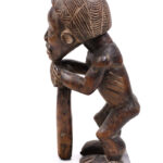 Ancestor figure - Wood - Chokwe - Congo