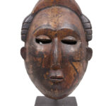 Mask - Wood - Ibibio - Nigeria - Schädler certificate