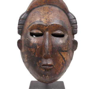Mask - Wood - Ibibio - Nigeria - Schädler certificate