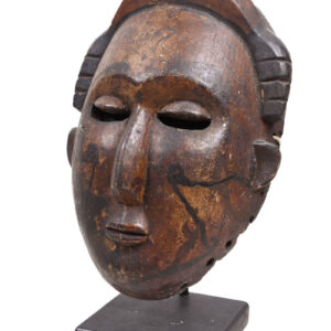 Mask - Wood - Ibibio - Nigeria - Schädler certificate