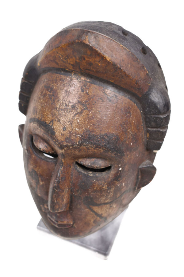 Mask - Wood - Ibibio - Nigeria - Schädler certificate