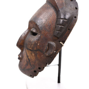 Mask - Wood - Ibibio - Nigeria - Schädler certificate