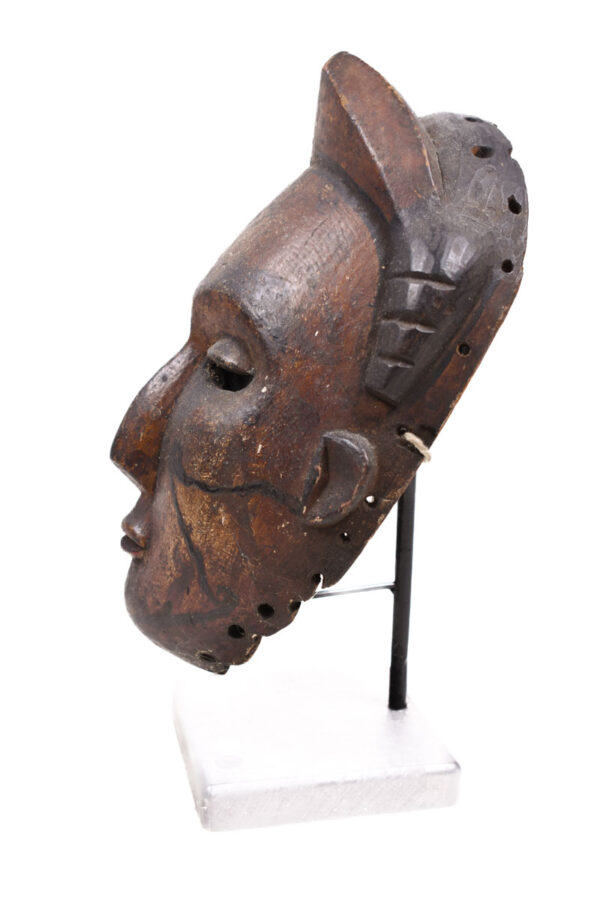 Mask - Wood - Ibibio - Nigeria - Schädler certificate
