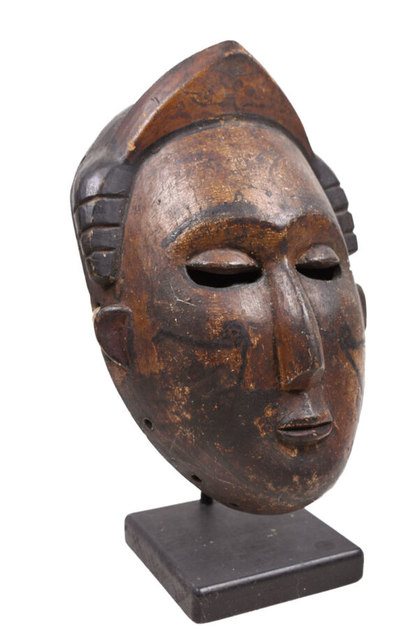 Mask - Wood - Ibibio - Nigeria - Schädler certificate