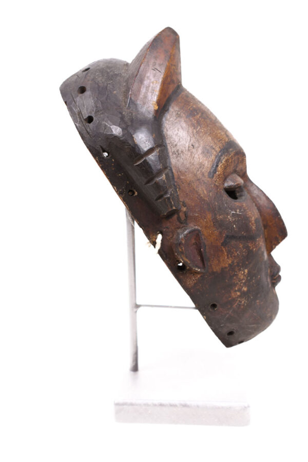 Mask - Wood - Ibibio - Nigeria - Schädler certificate
