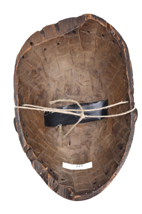 Mask - Wood - Ibibio - Nigeria - Schädler certificate
