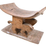 Stool - Wood - Asante - Ghana