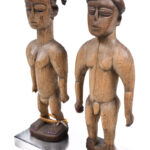 Couple figure - Wood - Adan Ewe - Togo