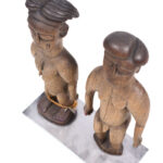 Couple figure - Wood - Adan Ewe - Togo