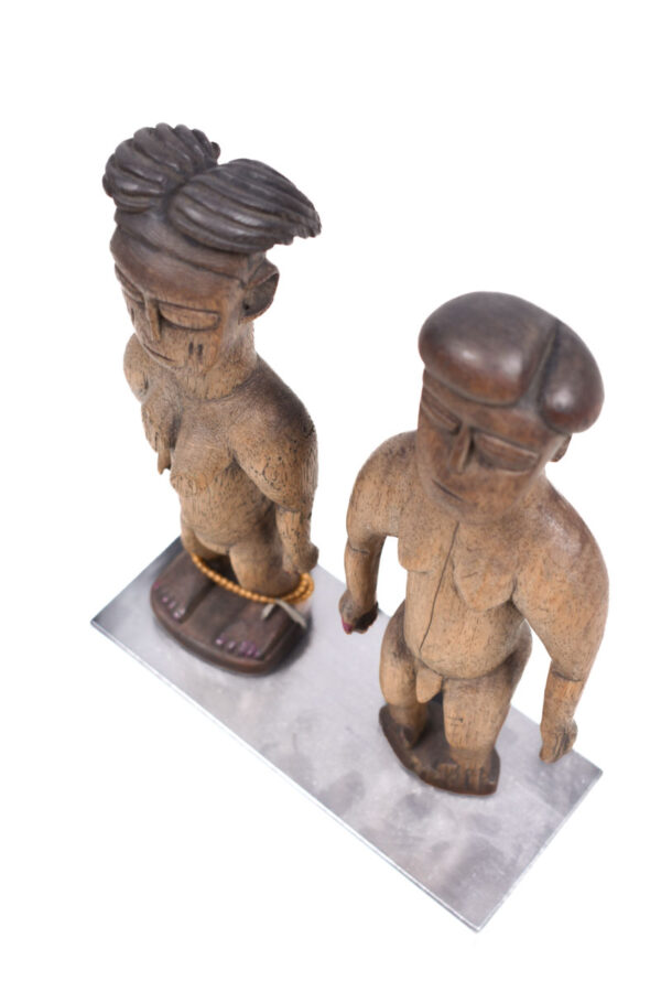 Couple figure - Wood - Adan Ewe - Togo