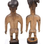 Couple figure - Wood - Adan Ewe - Togo