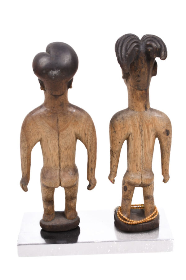 Couple figure - Wood - Adan Ewe - Togo