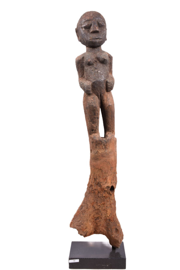 Post figure, Bocchio - Wood - Fon - Benin