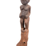 Post figure, Bocchio - Wood - Fon - Benin