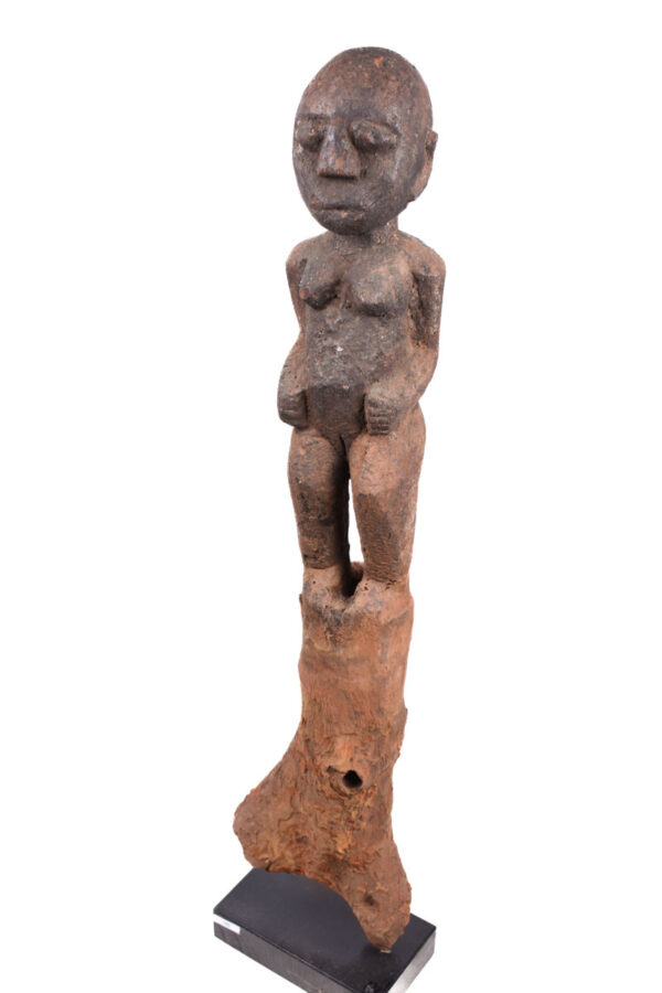 Post figure, Bocchio - Wood - Fon - Benin