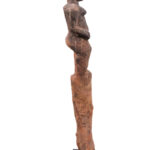 Post figure, Bocchio - Wood - Fon - Benin