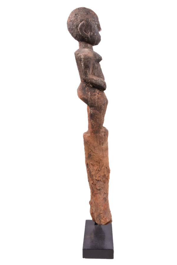 Post figure, Bocchio - Wood - Fon - Benin