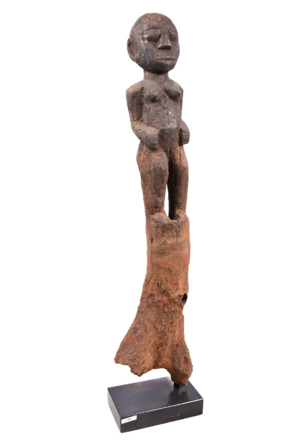 Post figure, Bocchio - Wood - Fon - Benin