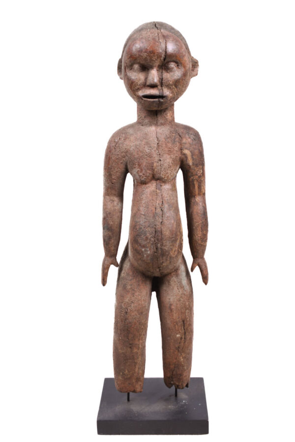 Ancestor figure - Wood - Chamba - Nigeria