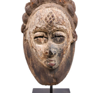 Initiation mask - Wood - Punu - Gabon