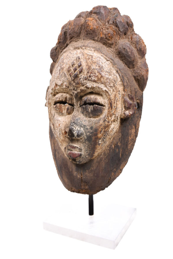 Initiation mask - Wood - Punu - Gabon