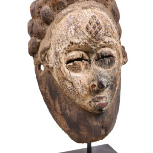 Initiation mask - Wood - Punu - Gabon