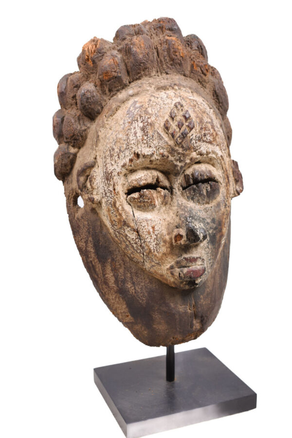 Initiation mask - Wood - Punu - Gabon