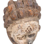 Initiation mask - Wood - Punu - Gabon
