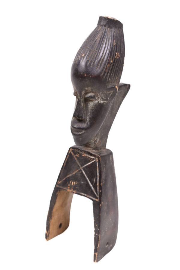 Pulley - Baule - Wood - Ivory Coast
