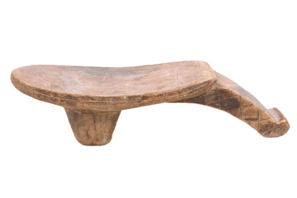 Stool - Wood - Lobi - Burkina Faso