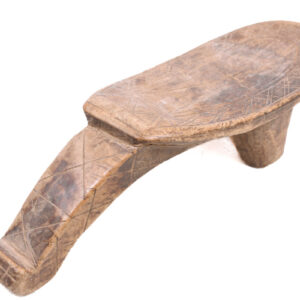 Stool - Wood - Lobi - Burkina Faso