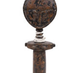 Fertility doll - Wood, Beads - Akuaba - Ashanti - Ghana