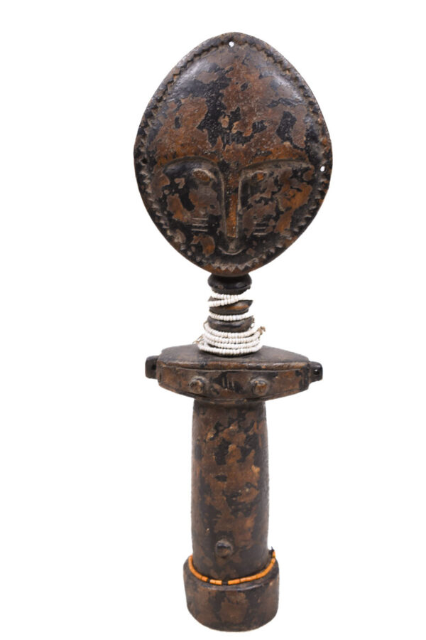 Fertility doll - Wood, Beads - Akuaba - Ashanti - Ghana