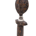 Fertility doll - Wood, Beads - Akuaba - Ashanti - Ghana