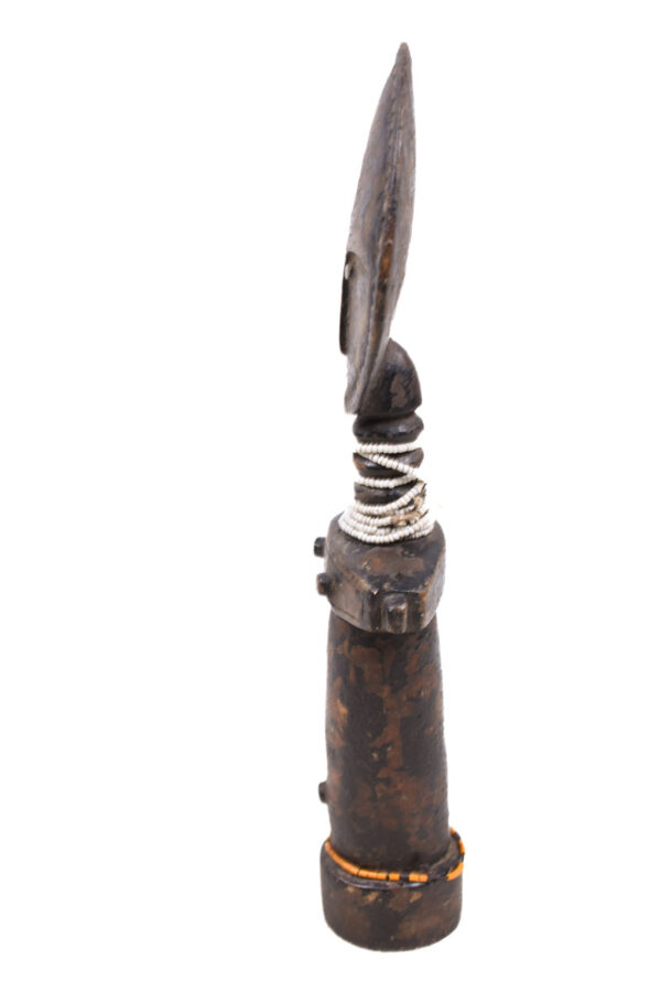 Fertility doll - Wood, Beads - Akuaba - Ashanti - Ghana