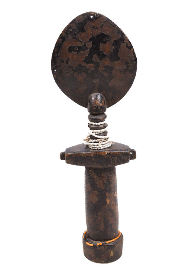 Fertility doll - Wood, Beads - Akuaba - Ashanti - Ghana