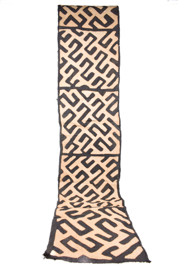 Textile - Cloth - Shoowa-Kuba - DR Congo 320 cm