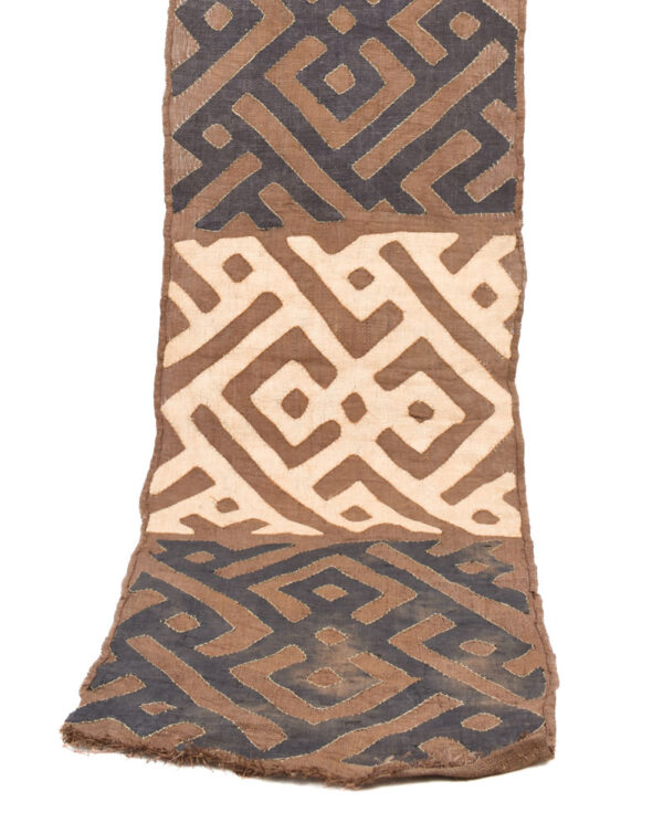 Textile - Cloth - Shoowa-Kuba - DR Congo 320 cm