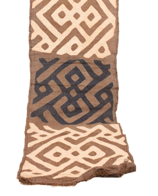 Textile - Cloth - Shoowa-Kuba - DR Congo 320 cm