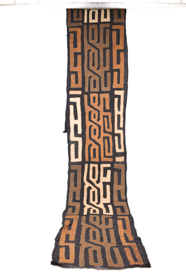 Textile - Cloth - Shoowa-Kuba - DR Congo 360 cm