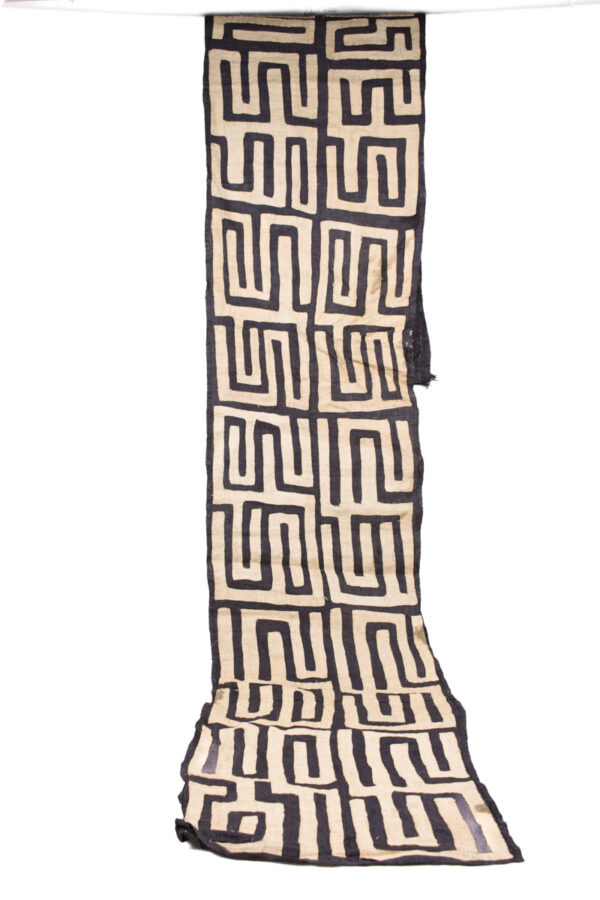 Textile - Cloth - Shoowa-Kuba - DR Congo 360 cm