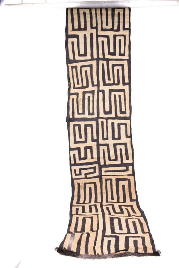 Textile - Cloth - Shoowa-Kuba - DR Congo 360 cm