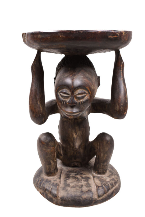Stool - Wood - Luba - DR Congo