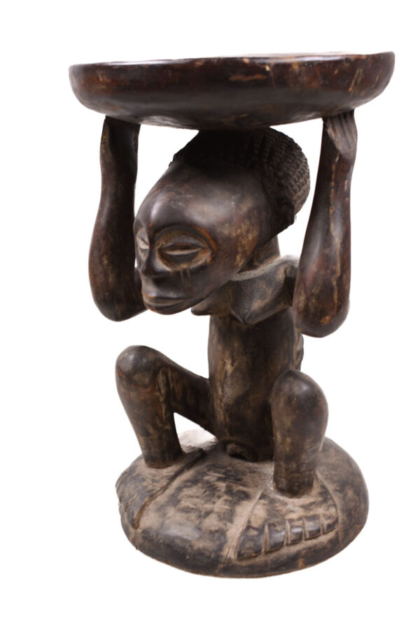Stool - Wood - Luba - DR Congo