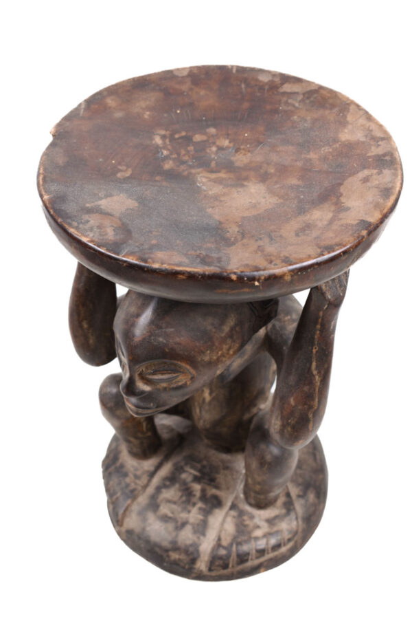 Stool - Wood - Luba - DR Congo
