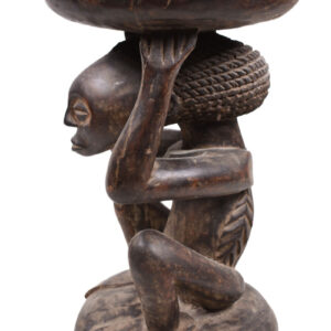 Stool - Wood - Luba - DR Congo