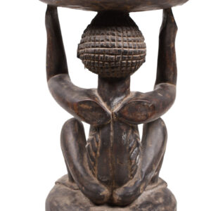 Stool - Wood - Luba - DR Congo