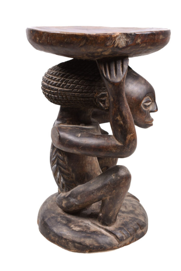 Stool - Wood - Luba - DR Congo