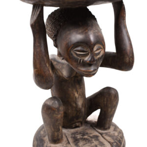 Stool - Wood - Luba - DR Congo