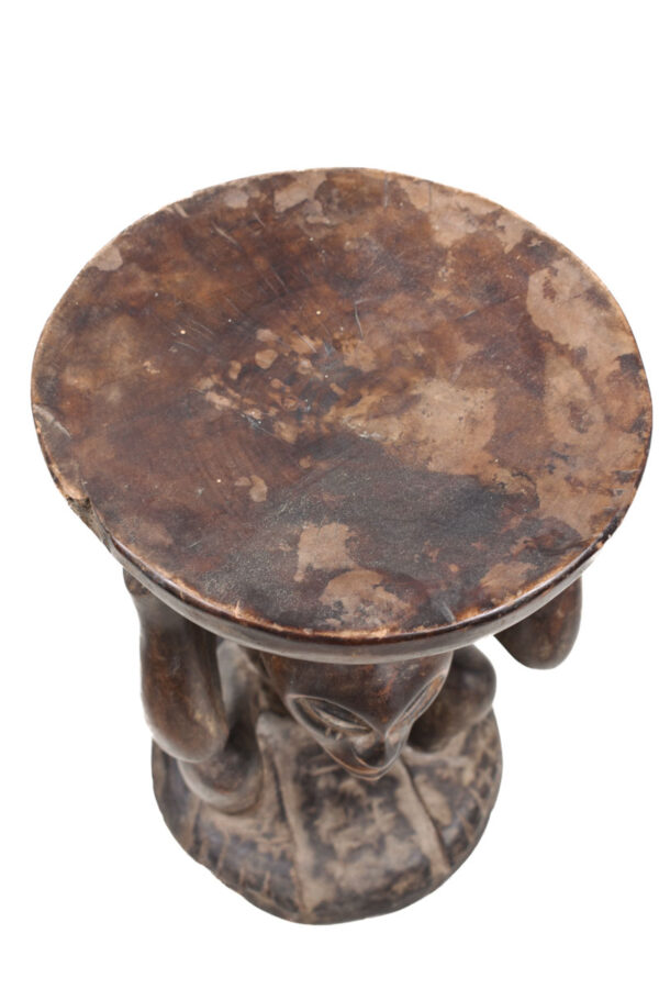 Stool - Wood - Luba - DR Congo